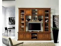 mobile soggiorno liberia in legno classico stile provenzale
