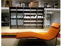Soggiorno Jesse Libreria soggiorno studio legno rovere termotrattato Librerie