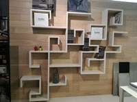 Soggiorno Lago modulo libreria Lago Linea scontato