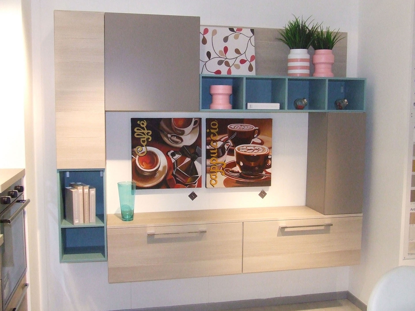 Soggiorno lube cucine composizione swing scontato del 50 ... Soggiorno giotto