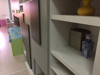 Soggiorno Maronese Seta Laccato Opaco Pareti attrezzate Moderno