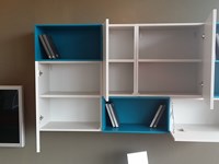 contenitori pensili vista degli interni