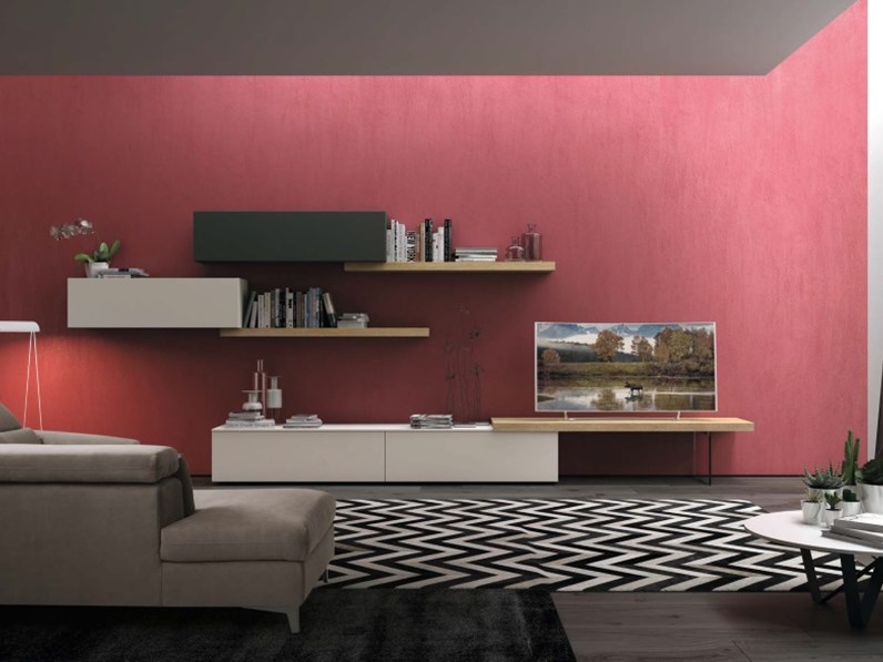soggiorno moderno minimal etnic in offerta convenienza