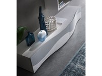Soggiorno Napol legno laccato poro aperto. Offerta sconto 30%