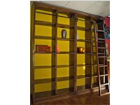 Soggiorno Nuovi Mondi Cucine Libreria noce c/scala
