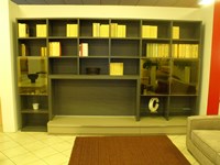 Soggiorno Robur Alisei Legno Librerie Moderno