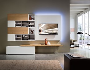 Mobili in rovere naturale. latest credenza sofia bianco e rovere ... Soggiorno rovere sbiancato