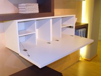 Soggiorno Sangiacomo Living system lampo Legno Pareti attrezzate Moderno