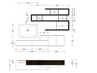 Soggiorno Side System con porta TV scontato
