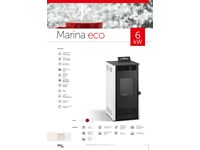 Ambiente & calore Stufa Marina eco 6kw scontato del -65 %