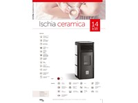 Ambiente e calore Stufa ad aria canalizzabile mod.Ischia ceramica 14kw scontato del -64 %