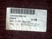 tappeto sartori fenice 100% lana