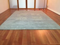 TAPPETO IN POLIPROPILENE GCM MODELLO OPEN COLORE GRIGIO CON GREOMETRIE OCRA 210x290cm