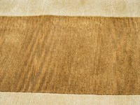 TAPPETO DI LANA GCM MODELLO TWIN COLORE BEIGE/ CAMEL 170x240cm In 100% LANA