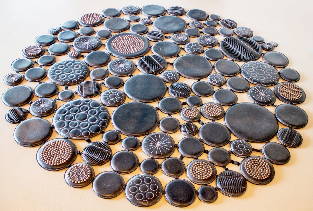 NUOBESTY 100 Pezzi Rivetti A Cupola Rotondi In Metallo Dorato - Foto 3