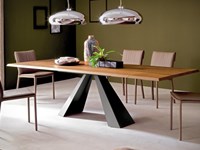 Cattelan Tavolo Tavolo eliot drive 200 x 100 noce canaletta scontato del -36 %