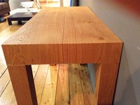 Consolle Q300 Twood in legno rovere di Riflessi scontata del 30%