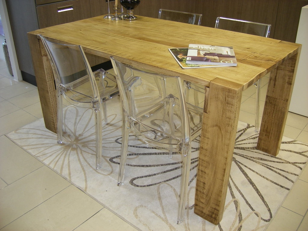 Tavoli in legno massello rustici: tavolo in stile provenzale legno ...