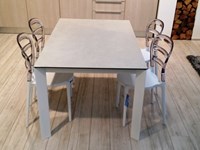 Tavolo Friulsedie Dionisio super t92 vetroceramica 140 x 90 allungabile a 3 metri scontato del -33 %