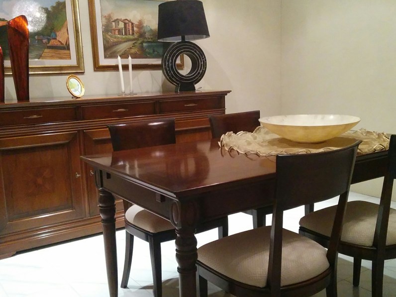 OFFERTA TAVOLO, SEDIE E CREDENZA LE FABLIER OFFERTA TAVOLO, SEDIE E CREDENZA LE FABLIER