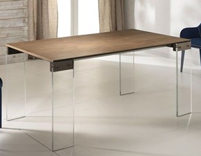 Tavolo in legno rettangolare Tavolo allungabile a libro Tavolo in legno rettangolare Tavolo allungabile a libro