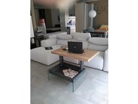 TAVOLINO SALISCENDI CON GAMBE VETRO