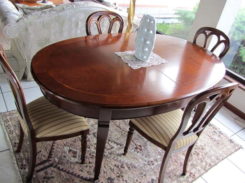 Tavolo allungabile Le fablier in legno massello PREZZO OUTLET Tavolo allungabile Le fablier in legno massello PREZZO OUTLET