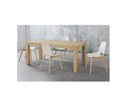 Tavolo allungabile Tola Long 180 in legno di rovere