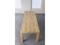 Tavolo allungabile Point House Tola Long 180 in legno di rovere naturale