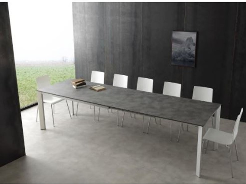 Tavolo Art. 626 tecno La seggiola in laminato Rettangolare allungabile Tavolo Art. 626 tecno La seggiola in laminato Rettangolare allungabile