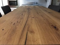 Tavolo artigianale allungabile rovere vecchio