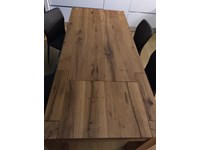 Tavolo artigianale allungabile rovere vecchio