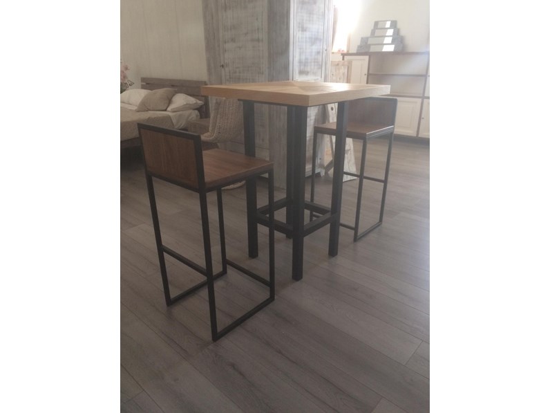 Tavolo Artigianale Tavolo Bar Legno Massello Scontato A Prezzi Outlet