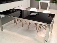 Tavolo Calligaris in vetro allungato scontatissimo