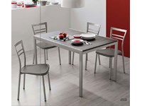 Tavolo Connubia modello Aladino CB/4742-l 120. Tavolo in legno allungabile disponibile in varie finiture.