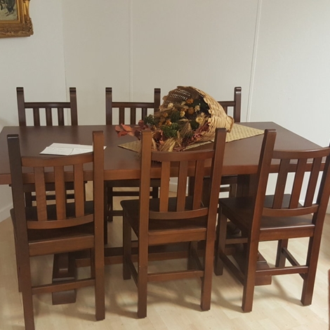 Tavolo cucina classico con 6 sedie tavoli a prezzi scontati Cucina tavolo