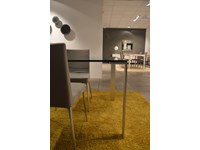 Tavolo Desalto Liko glass in vetro rettangolare scontato del -35 %