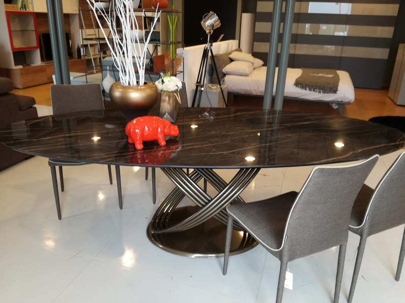 Tavolo fisso Fusion design di Bontempi casa a prezzo ribassato Tavolo fisso Fusion design di Bontempi casa a prezzo ribassato