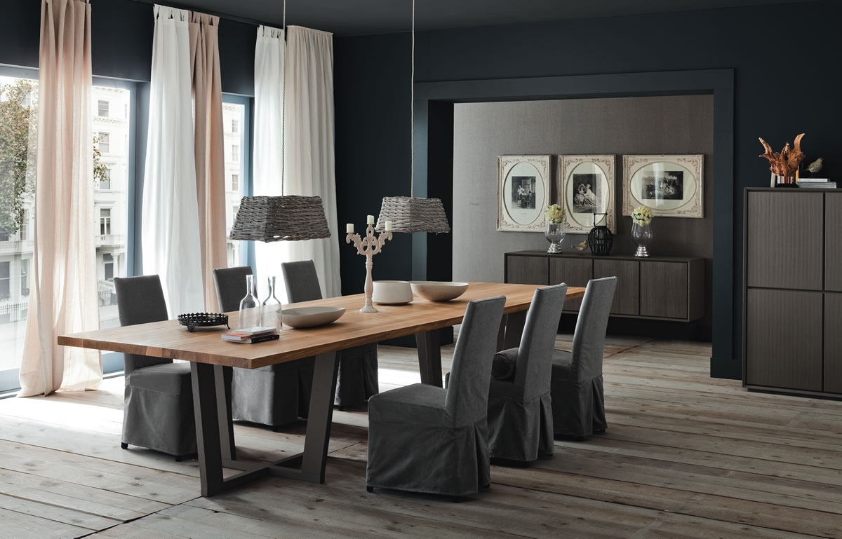 Tavolo fisso paris in rovere massello tavoli a prezzi scontati