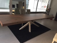 tavolo allungato con 3 prolunghe