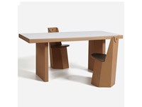 Tavolo in cartone Atlante Kubedesign