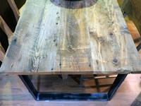 tavolo industrial allungabile offerta in legno e ferro outlet convenienza