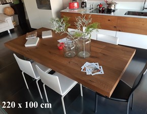 Tavolo in legno rettangolare Air wildwood table Lago in offerta outlet
