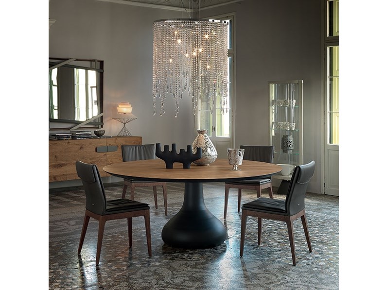 Tavolo In Legno Rotondo Bora Bora Cattelan A Prezzo Ribassato