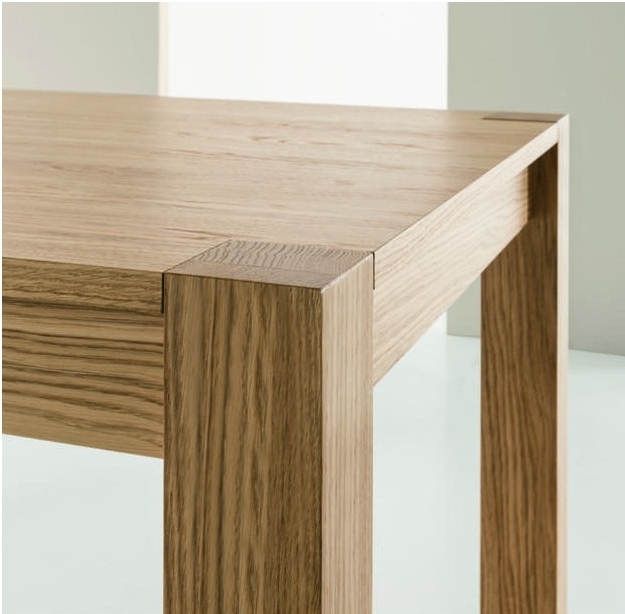 Tavolo in legno rovere spazzolato allungabile tavoli a prezzi ... Tavolo in legno allungabile