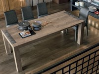 Tavolo Monolite vintage allungabile