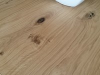 Tavolo Node in rovere massello allungabile