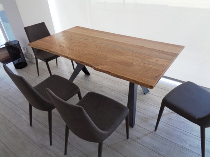 Tavolo Ozzio Tavolo legno massello scortecciato variant scontato del ... Tavolo Ozzio Tavolo legno massello scortecciato variant scontato del ...