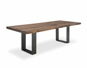 Tavolo Project linear wood  Artigianale a prezzo ribassato