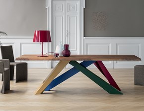 Tavolo rettangolare in legno Big table Bonaldo in Offerta Outlet